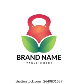 gym  fitness logo design template
