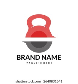 gym  fitness logo design template
