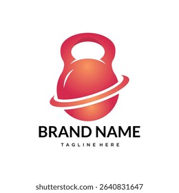 gym  fitness logo design template