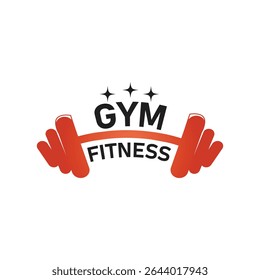 gym fitness logo design template