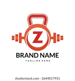 gym fitness logo design template