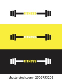 Gym Fitness Logo Design Vektor, Fitness Logo