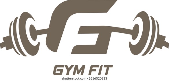 Gym and fitness logo designs. These logos use a combination of text and graphic elements to convey a sense of fitness and strength.