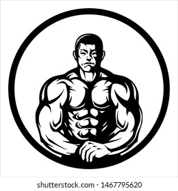 Gym And Fitness Logo. Eps Vector Format