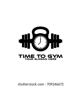 Gym and Fitness Logo Template