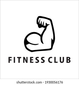 Gym and fitness logo template retro emblem and icon