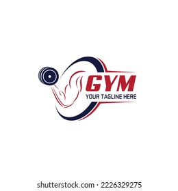 Gym fitness logo - vector illustration, Gym fitness logo design emblem. Suitable for your design need, logo, illustration, animation, etc. 