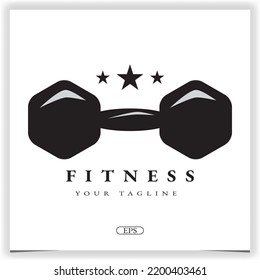 gym fitness modern logo premium elegant template vector eps 10