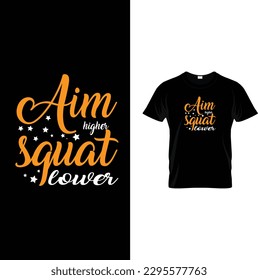 Gym and Fitness t shirt design vector