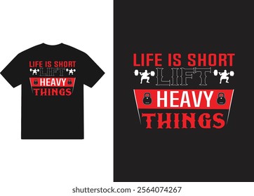 

Gym and fitness t shirt with quotes