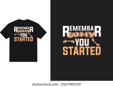 Gym and fitness t shirt with quotes