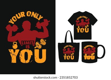 Gym and fitness t-shirt design bundle, Best Gym Fitness T Shirt Design, gym t shirt for men and women, Fitness t shirt for men and women,