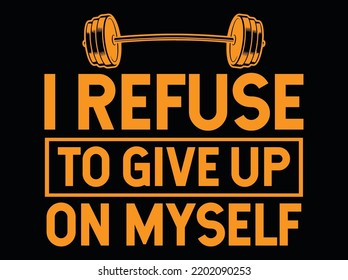 Gym fitness t-shirt design vector file