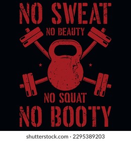 Gym or fitness tshirt design vector design