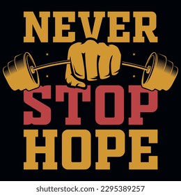 Gym or fitness tshirt design vector design