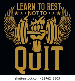 Gym or fitness tshirt design vector design