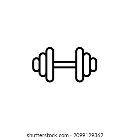 Gym, Fitness, Weight Line Icon Design Concept For Web And UI, Simple Icon For Your Project.