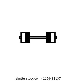 Gym, Fitness, Weight Solid Line Icon Vector Illustration Logo Template. Suitable For Many Purposes.