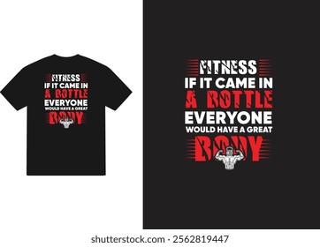 Gym, Fitness, Workout t shirt design