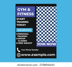 Gym flyer design for you