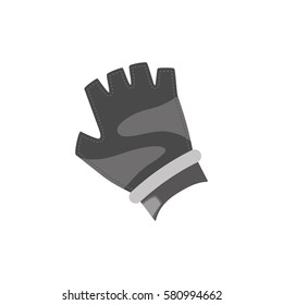 Gym glove accesorie icon vector illustration graphic design