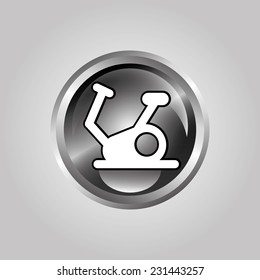 gym graphic design , vector illustration