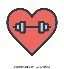 Gym Heart icon