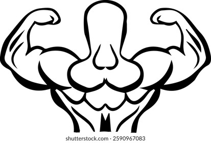 The gym icon or body symbols or pharmacy