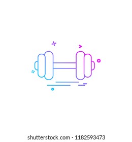 Gym icon design vector 