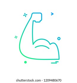 Gym icon design vector