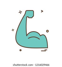 Gym icon design vector