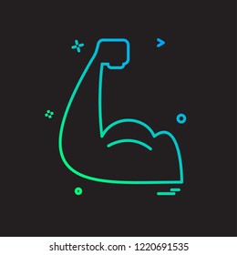 Gym icon design vector