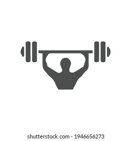 gym icon design, vector illustration eps 10 graphic