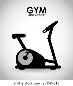 gym icon design, vector illustration eps10 graphic 
