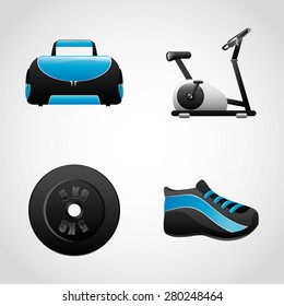 gym icon design, vector illustration eps10 graphic 