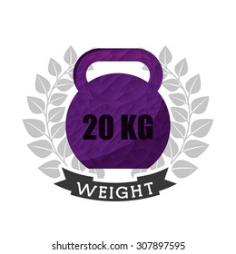 gym icon design, vector illustration eps10 graphic 