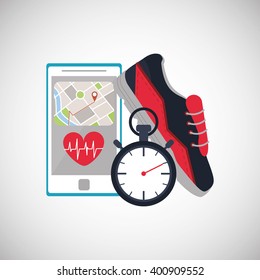 Gym icon design , vector illustration