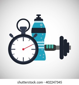 Gym icon design , vector illustration