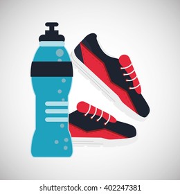 Gym icon design , vector illustration
