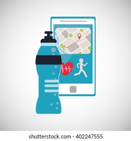 Gym icon design , vector illustration