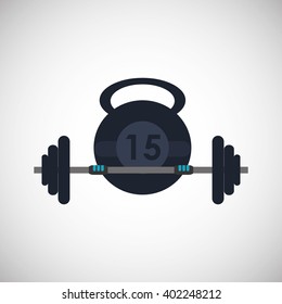 Gym icon design , vector illustration