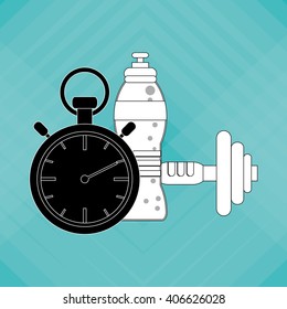 Gym icon design , vector illustration