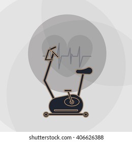 Gym icon design , vector illustration