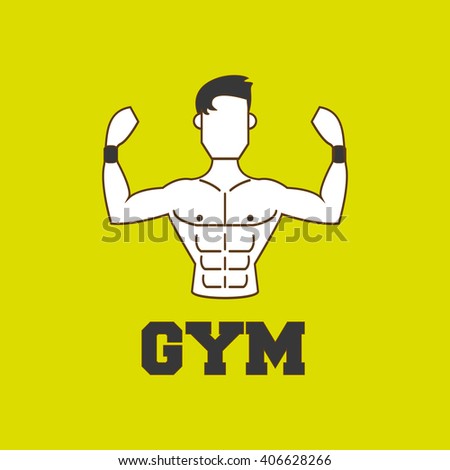 Gym icon design , vector illustration