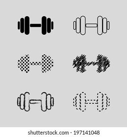 Gym icon designs
