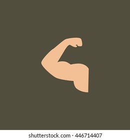  Gym icon flat.
