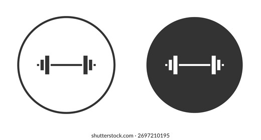 Ilustración de icono de gimnasio. Gráficos de Vector de píxeles - Vector.
