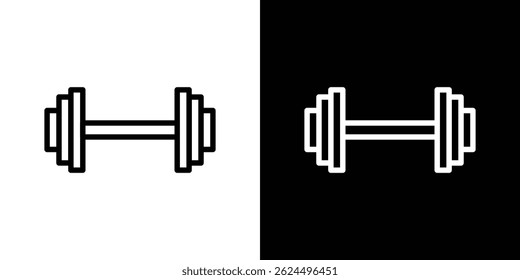 Gym icon. Logotype vector set