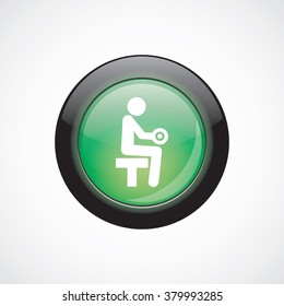 gym icon, on white background