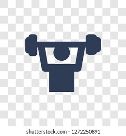 Gym Icon. Trendy Gym Logo Concept On Transparent Background From Gym And Fitness Collection